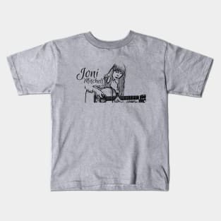 Joni mitchell, 1970s retro vintage Kids T-Shirt